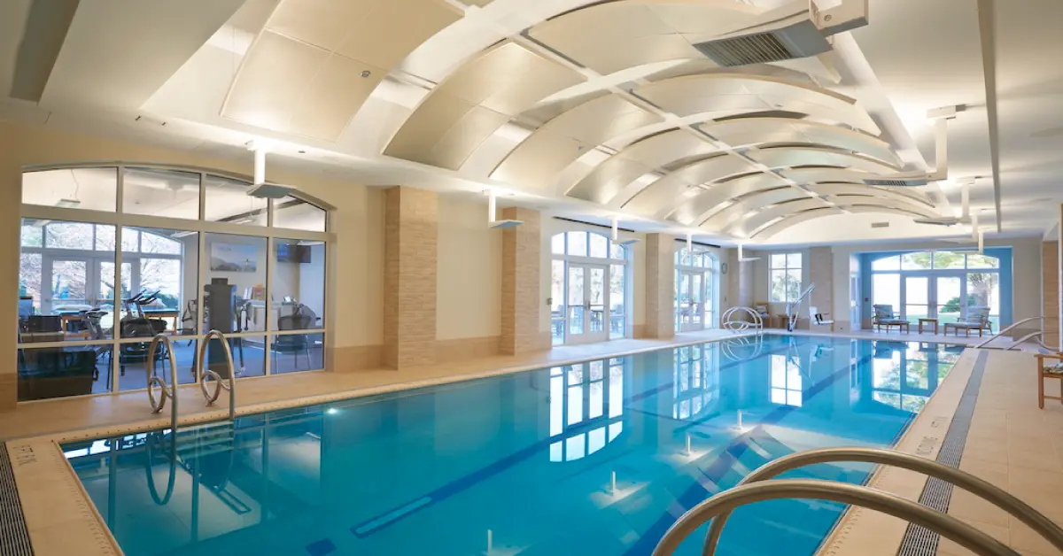 Fitness Center pool at Waverly Heights